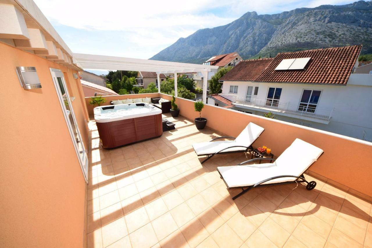 Luxury Penthouse With Jacuzzi In Orebic Ngoại thất bức ảnh